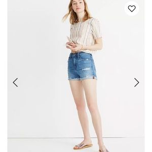 madewell jean shorts